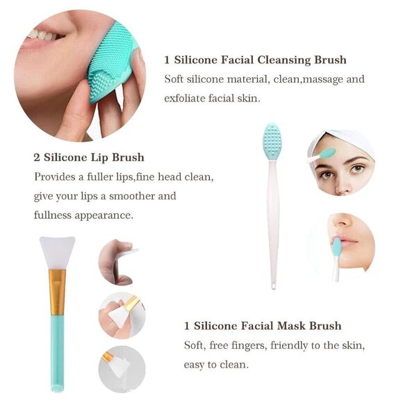 Makeup Brushes 22 Pcs Makeup Kit, Foundation Brush Eyeshadow Brush Make … - Picture 6 of 7